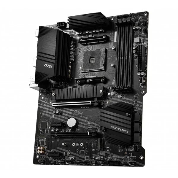 MSI B550-A PRO ATX Motherboard with DDR4 4400+MHz PCIe 4.0 Core Boost and Audio Boost - Image 3