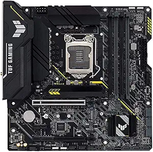 ASUS TUF Gaming B560M-Plus WiFi LGA 1200 mATX Motherboard with Thunderbolt 4 and AI Noise Cancellation