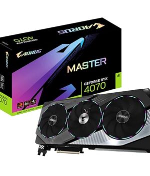 GIGABYTE AORUS GeForce RTX 4070 Super Master 12GB 192-bit GDDR6X Graphics Card