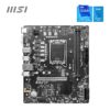 MSI PRO H610M-E DDR4 Intel H610 LGA 1700 Micro-ATX Motherboard with PCIe 4.0 and M.2 Slot - Image 2