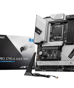 MSI PRO Z790-A MAX WIFI LGA 1700 DDR5 PCIe 5.0 Gen2 ProSeries ATX Motherboard