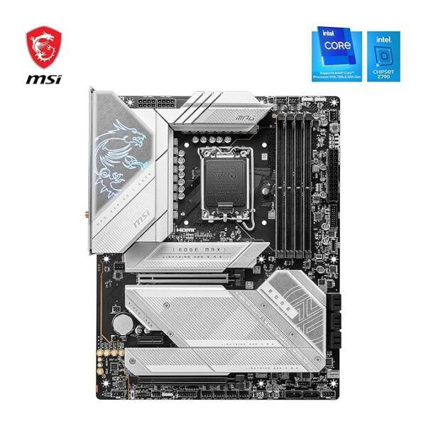 MSI MPG Z790 EDGE WIFI LGA 1700 DDR5 PCIe 5.0 ATX Gaming Motherboard - Image 2